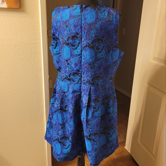 Allen B Blue Dress - Picture 2 of 2